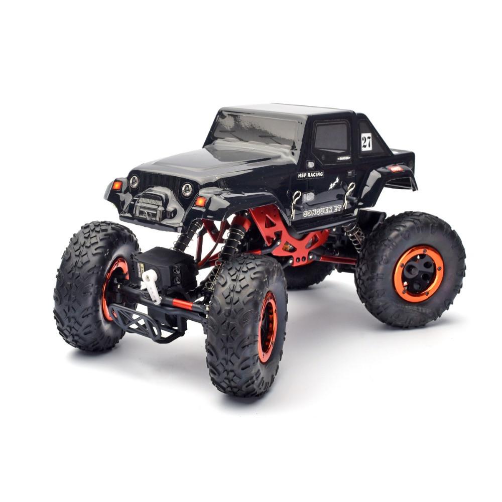 HSP Rc Car Kulak 1/18 Scale 4wd Remote Control Car Electric Powered Off Road Crawler  94680 Climbing Car For Kid Toys